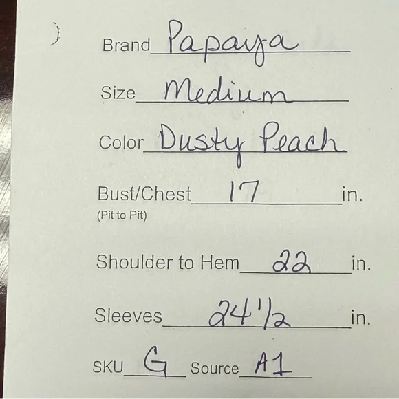 Papaya Pink Textured Knit Sweater M Long Sleeve Crisscross Back Fall Winter - Picture 7 of 7